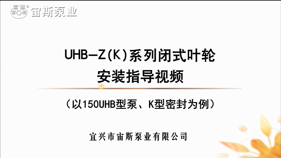 150UHB-ZK系列耐腐耐磨脫硫循環泵安裝指導